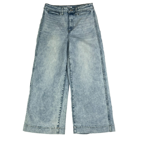 Oat New York Jeans Women's Size 30 Wide Leg High Rise Baggy Pants Skater Y2K - Picture 1 of 11